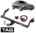 TAG STANDARD DUTY TOW BAR & UNIVERSAL WIRING KIT FOR MITSUBISHI LANCER CF CJ 4B11 2.0L I4 11/2011 ON
