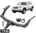 TAG HEAVY DUTY TOW BAR & UNIVERSAL WIRING KIT TO SUIT JEEP CHEROKEE KK ENS TURBO DIESEL 2.8L I4
