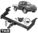 HD EXTENDED 3-PIECE DESIGN TOW BAR & WIRING KIT FOR ISUZU D-MAX TF 4JJ1-TCX 3.0 I4 TO 07/20 TRAYBACK
