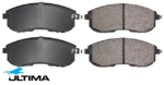 ULTIMA FRONT BRAKE PAD SET TO SUIT NISSAN VQ25DD VQ30DD VQ35DE VQ25DET 2.5L 3.0L 3.5L V6