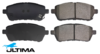 Go to product ULTIMA FRONT BRAKE PAD SET TO SUIT FORD FIESTA WZ M1JE TURBO 1.0L I3