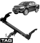 TAG HEAVY DUTY 1-PIECE DESIGN TOW BAR TO SUIT HOLDEN COLORADO RG LWH LWN LVN 2.8L I4 STYLESIDE ONLY