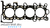 PLATINUM CYLINDER HEAD GASKET TO SUIT HONDA JAZZ GD L13A1 1.3L I4