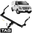 TAG HEAVY DUTY TOW BAR TO SUIT HYUNDAI IMAX TQ G4KC G4KG D4CB TURBO DIESEL 2.4L 2.5L I4