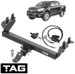 TAG HEAVY DUTY TOW BAR & WIRING KIT TO SUIT HOLDEN COLORADO RC Y24SE 4JJ1-TC TURBO DIESEL 2.4 3.0 I4