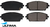 ULTIMA FRONT BRAKE PAD SET TO SUIT MAZDA3 BP PE-VPS 2.0L I4 EXCEPT G20 EVOLVO &20S MODEL