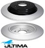 ULTIMA REAR SOLID DISC BRAKE ROTOR SET TO SUIT HONDA CR-V RW R20Z L15BG TURBO 1.5L 2.0L I4