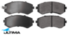 ULTIMA REAR BRAKE PAD SET TO SUIT NISSAN PATROL GU Y61 TB45E 4.5L I6