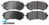 ULTIMA REAR BRAKE PAD SET TO SUIT NISSAN PATROL GU Y61 TB45E 4.5L I6