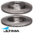 ULTIMA FRONT VENTED DISC BRAKE ROTOR SET TO SUIT SUZUKI SWIFT FZ EZ M13A M15A 1.3 1.5L I4 EXCEPT HT8