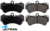 ULTIMA FRONT CERAMIC BRAKE PAD SET TO SUIT VOLKSWAGEN TOUAREG 7L AXQ BAR 4.2L V8
