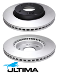 ULTIMA FRONT VENTED DISC BRAKE ROTOR SET TO SUIT KIA CERATO YD BD G4NB G4NC 1.8L 2.0L I4