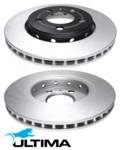 FRONT VENTED DISC BRAKE ROTOR SET TO SUIT AUDI TT 8L AJQ APP ARY APX BAM 1.8L I4 TO 01/2003 OD 256MM
