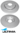 ULTIMA FRONT VENTED DISC BRAKE ROTOR SET TO SUIT SUZUKI SWIFT ZC K12B 1.2L TILL 09/2010