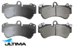ULTIMA FRONT CERAMIC BRAKE PAD SET TO SUIT VOLKSWAGEN TOUAREG 7P CASA CASD CJMA 3.0L V6 1LC