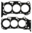CYLINDER HEAD GASKET SET TO SUIT LEXUS RX350 GGL15R GSU35R 2GR-FE 3.5L V6 4WD ONLY