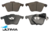 ULTIMA FRONT CERAMIC BRAKE PAD SET TO SUIT AUDI TT 8J BUB 3.2L V6 1LK
