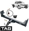 TAG HEAVY DUTY TOW BAR & WIRING KIT FOR FORD FALCON BA BF FG BARRA 156 182 190 4.0L I6 CAB CHASSIS