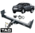 TAG HEAVY DUTY TOW BAR & WIRING KIT TO SUIT FORD RANGER PX1 DPAT 2.5L I4 TILL 04/2014 RWD ONLY