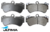 ULTIMA FRONT CERAMIC BRAKE PADS TO SUIT VOLKSWAGEN TOUAREG 7L AYH BLE CBWA TWIN TURBO DIESEL 4.9 V10
