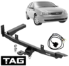 TAG STD DUTY TOW BAR & WIRING KIT W/ FACTORY REVERSE SENSORS FOR FORD FALCON FG DURATEC 2.0 I4 SEDAN