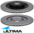 ULTIMA REAR VENTED DISC BRAKE ROTOR SET TO SUIT VOLVO XC90 B420T2 TURBO 2.0L I4 EXCEPT PLUS B5 MODEL