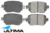 ULTIMA REAR BRAKE PAD SET TO SUIT SKODA OCTAVIA NE CHHA CHHB CUPA TURBO DIESEL 2.0L I4