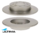 ULTIMA REAR SOLID DISC BRAKE ROTOR SET TO SUIT VOLKSWAGEN BVY BLR BLX CBBB CBDB CCZB CBBC BMP 2.0 I4