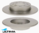ULTIMA REAR SOLID DISC BRAKE ROTOR SET TO SUIT VOLKSWAGEN EOS 1F CBAB CFFB BMM 2.0L I4 OD 253MM
