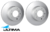 ULTIMA REAR SOLID DISC BRAKE ROTOR SET TO SUIT HONDA LEGEND KA KB C35A5 J35A8 3.5L V6 OD 282MM
