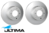ULTIMA FRONT VENTED DISC BRAKE ROTOR SET TO SUIT SUZUKI BALENO SY416 GC21W G15A G16B 1.5L 1.6L I4