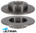 ULTIMA REAR SOLID DISC BRAKE ROTOR SET TO SUIT VOLKSWAGEN POLO AE AW CHZJ DKJA DXUA 1.0L I3 OD 232MM