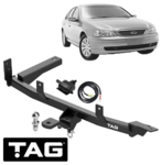 TAG STANDARD DUTY TOW BAR & WIRING KIT TO SUIT FORD BOSS BARRA 220 230 260 5.4L V8