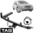 STD DUTY TOW BAR & WIRING KIT W/ FACTORY REVERSE SENSORS FOR FORD FALCON FG BARRA 270T 4.0L I6 SEDAN