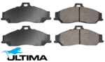 ULTIMA FRONT BRAKE PAD SET TO SUIT FORD G6 WLAT TURBO DIESEL 2.5L 2.6L I4