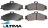Go to product ULTIMA FRONT BRAKE PAD SET TO SUIT FORD G6 WLAT TURBO DIESEL 2.5L 2.6L I4