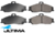 ULTIMA FRONT BRAKE PAD SET TO SUIT FORD G6 WLAT TURBO DIESEL 2.5L 2.6L I4