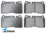 ULTIMA FRONT BRAKE PAD SET TO SUIT VOLKSWAGEN TOUAREG 7L AXQ BAR 4.2L V8
