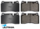 ULTIMA FRONT BRAKE PAD SET TO SUIT VOLKSWAGEN TOUAREG 7L AXQ BAR 4.2L V8