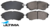 ULTIMA FRONT BRAKE PAD SET TO SUIT FORD RANGER PJ PK WEAT 3.0L I4 EXCEPT MFE9 & SAE9 CHASSIS