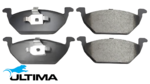 ULTIMA FRONT BRAKE PAD SET TO SUIT VOLKSWAGEN POLO AW DKJA TURBO 1.0L I3