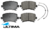 ULTIMA REAR BRAKE PAD SET TO SUIT BMW 3 SERIES 335I N55B30A TURBO 3.0L I6 M SPORT MODEL