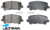 ULTIMA REAR BRAKE PAD SET TO SUIT ISUZU MU-X UCR UCS 4JJ1-TC 3.0L I4