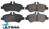 ULTIMA REAR BRAKE PAD SET TO SUIT MERCEDES BENZ SPRINTER 311CDI OM646.985 2.1L I4 BOSCH DISC