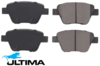 ULTIMA REAR BRAKE PAD SET FOR SKODA CHPA CZDA CJSA CJSB CAYC BSE CAXA CLHA 1.4L 1.6L 1.8L I4