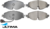 ULTIMA FRONT BRAKE PADS TO SUIT VOLKSWAGEN GOLF MK.7 CJSB CJXE CXDA CJXD DJHB DLBA 1.8L 2.0L I4