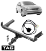 HEAVY DUTY TOW BAR & WIRING KIT W/ FACTORY REVERSE SENSORS FOR FORD FALCON FG C20HDTX 2.0L I4 SEDAN
