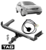 HEAVY DUTY TOW BAR & WIRING KIT W/FACTORY REVERSE SENSORS FOR FORD FALCON FG BARRA 195 4.0 I6 SEDAN