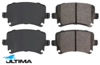 ULTIMA REAR BRAKE PAD SET TO SUIT AUDI TT 8J CEPA CEPB 2.5L I5