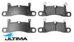 ULTIMA REAR BRAKE PADS TO SUIT VOLKSWAGEN TOUAREG 7P CGEA CGRA CASA CASD CJMA CRCA CVVA 3.0L 3.6L V6